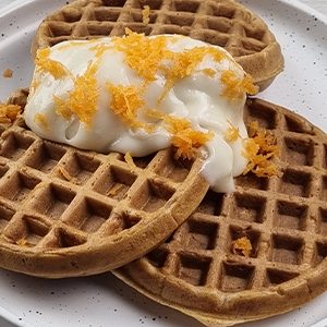 Carrot Cake Waffle